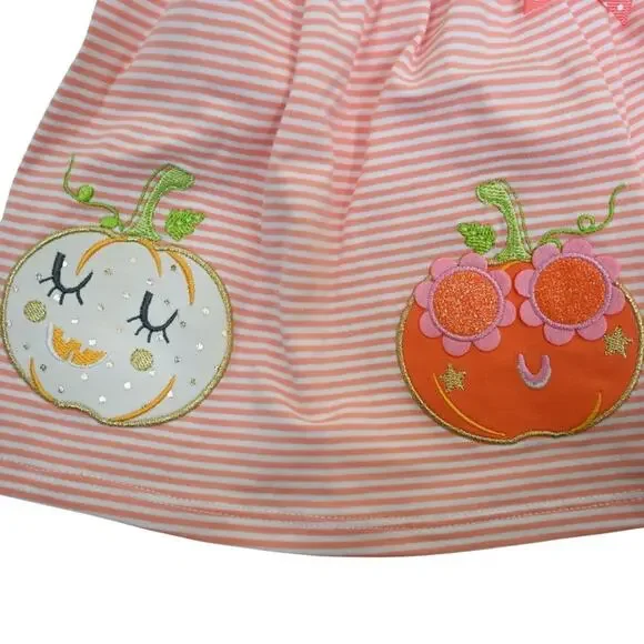 Bonnie Baby Pumpkin Appliqué Top & Leggings Set 12 Month NEW - Picture 8 of 10